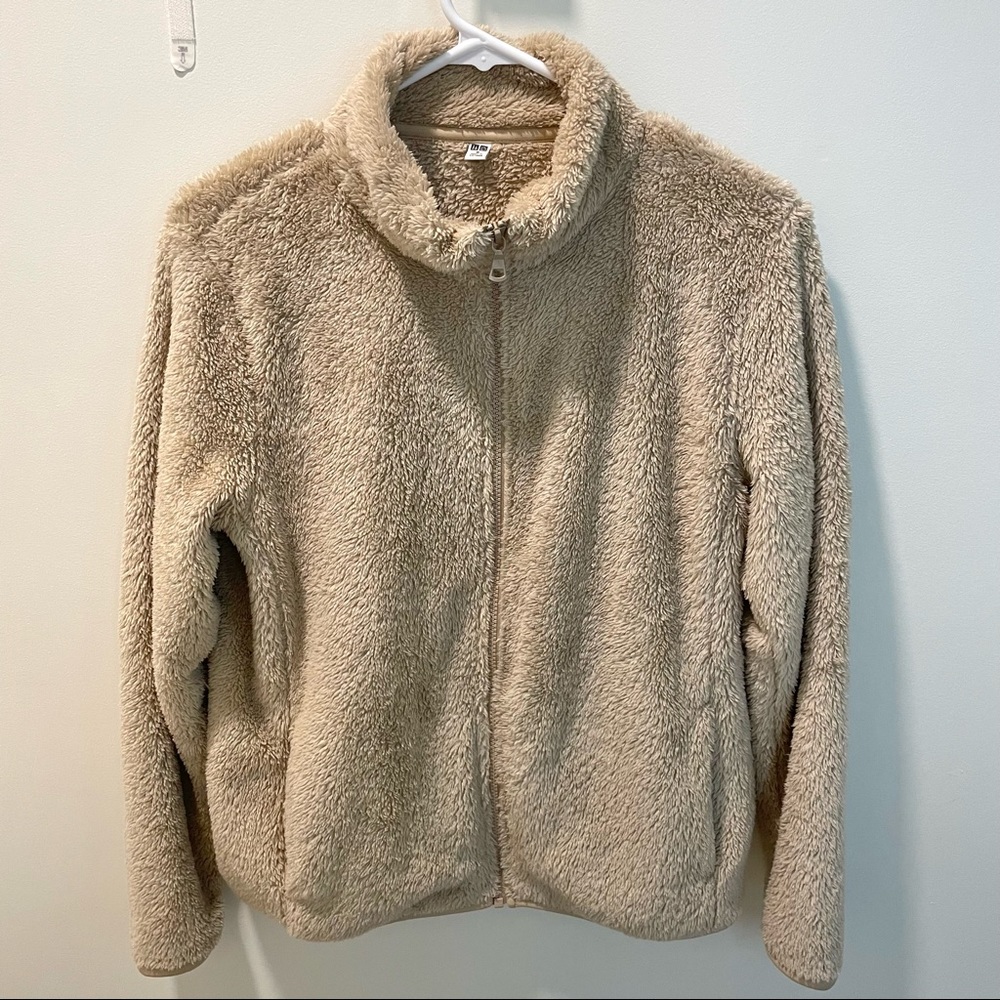 Uniqlo Fluffy Yarn Fleece Full-Zip Jacket